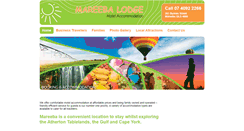 Desktop Screenshot of mareebalodge.com.au